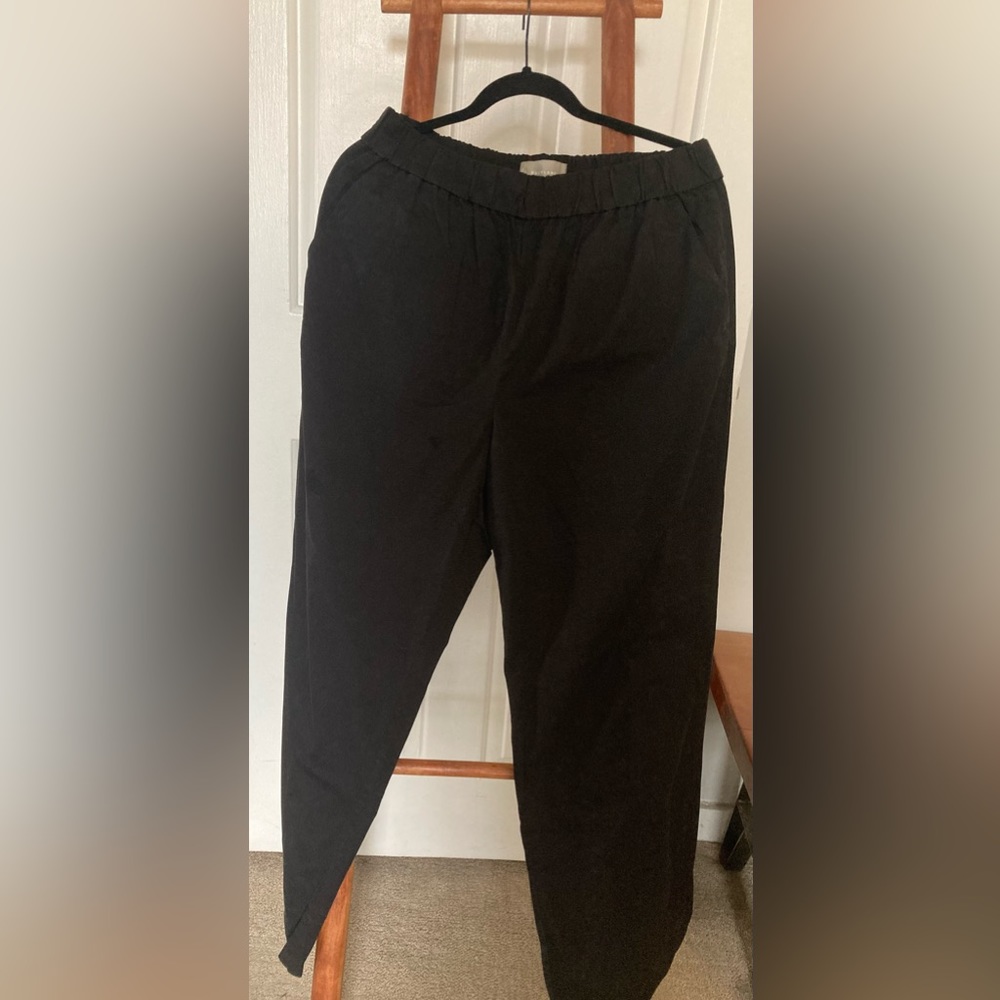 Everlane, The Easy Pant, Black, 14